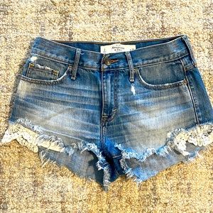 Abercrombie jean shorts